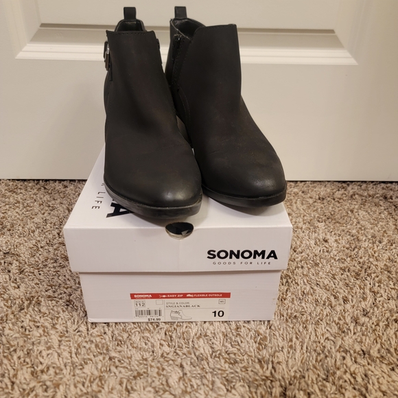 Sonoma Shoes - Sonoma Women's Black Ankle Boots